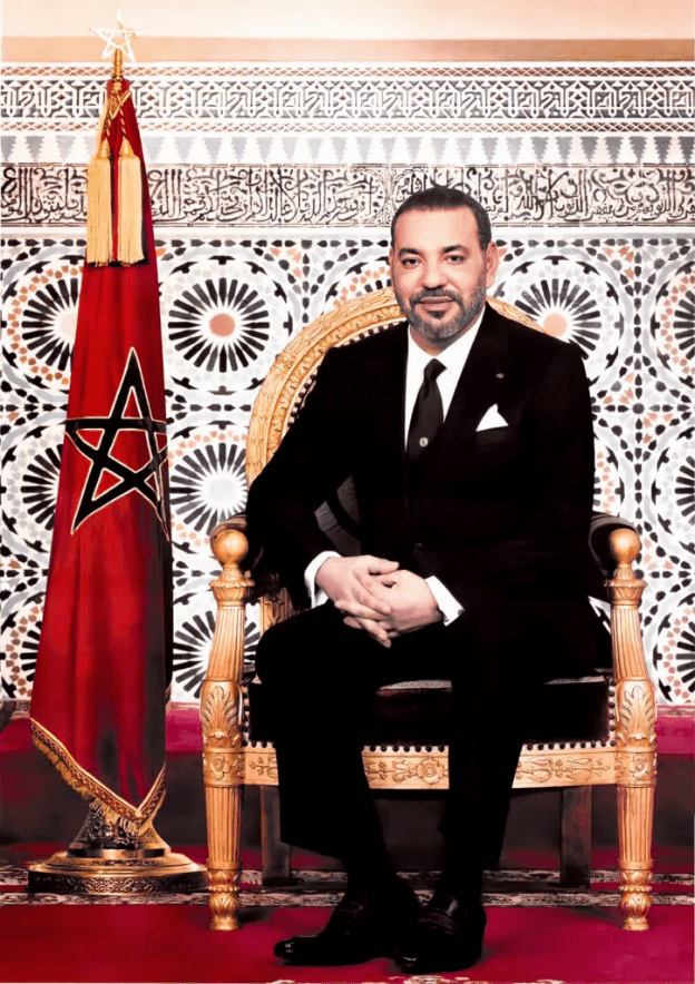 Official portrait of His Majesty King Mohammed VI